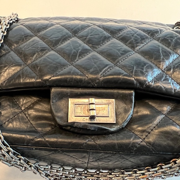 Chanel 2.55 Reissue 227 Double Flap in Calfskin leather - Picture 4 of 17